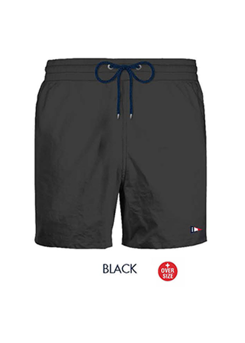 Μαγιό Long Boxer Μεγάλα Μεγέθη, Μονόχρωμο Με Τσέπες 138501 S. Nautica