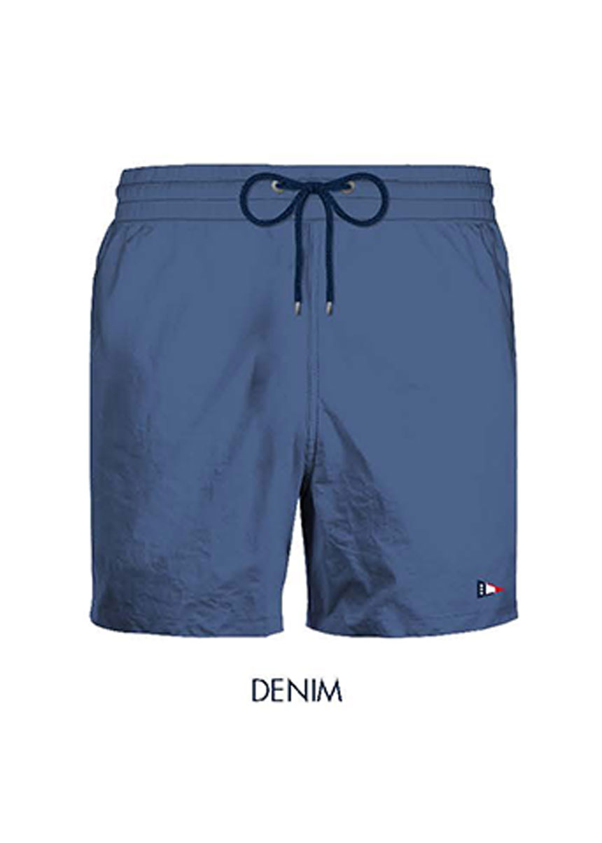 Μαγιό Long Boxer Μονόχρωμο Με Τσέπες 138501 S. Nautica
