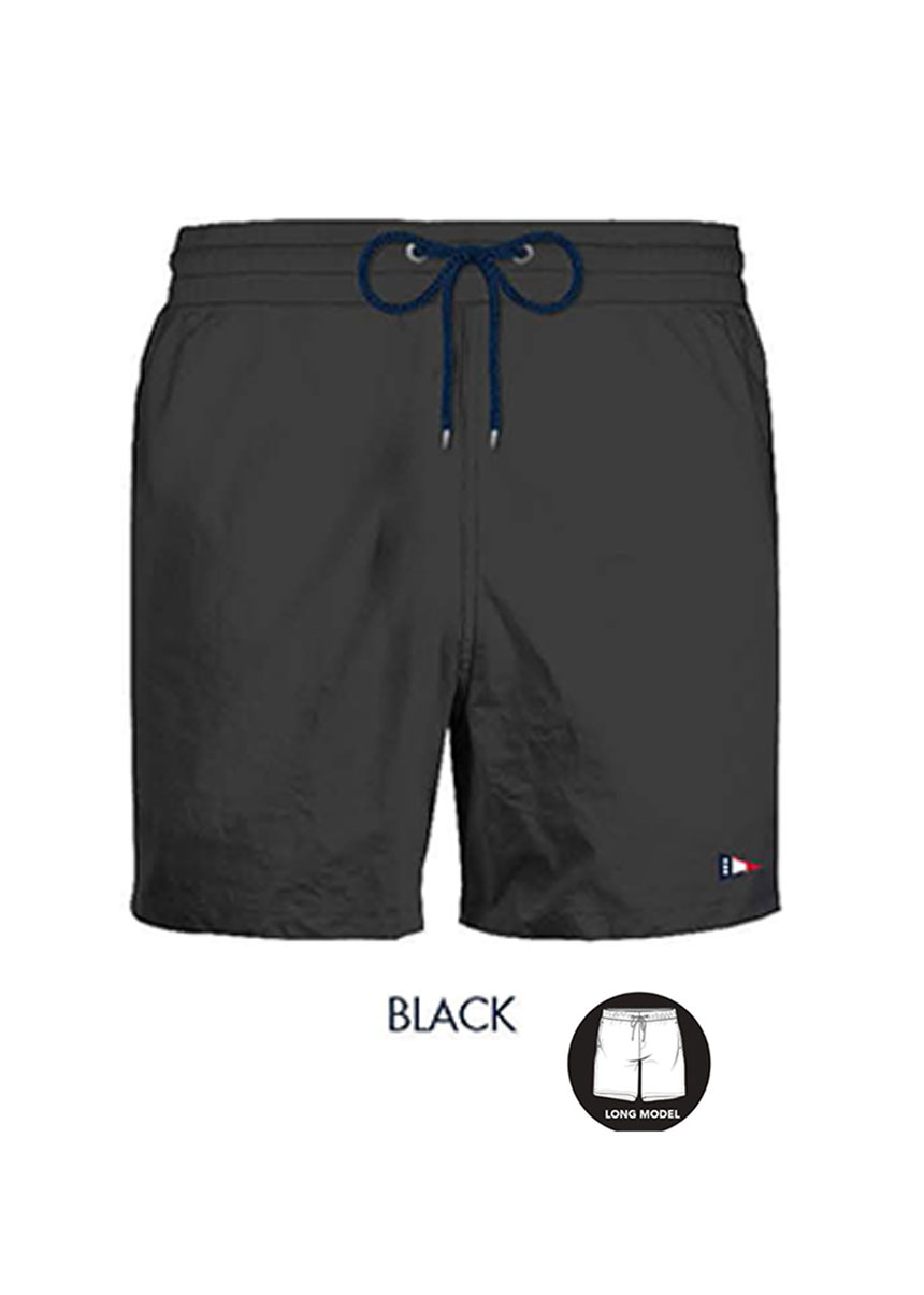 Μαγιό Long Boxer Μεγάλα Μεγέθη, Μονόχρωμο Με Τσέπες 138501 S. Nautica - Image 4