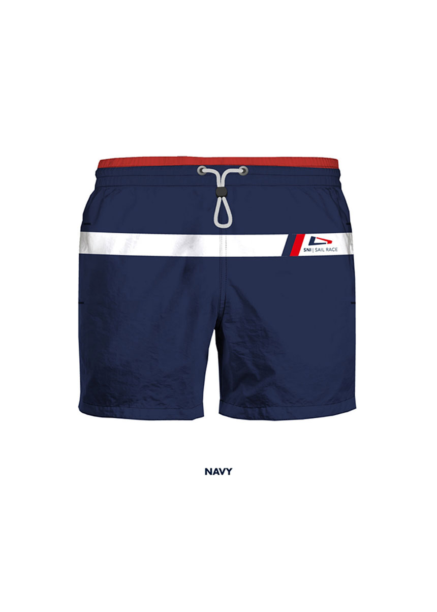 Μαγιό Boxer Μονόχρωμο Με Τσέπες 158320 S. Nautica
