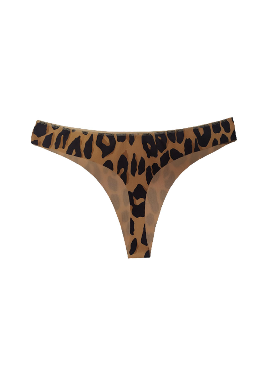 Κυλοτάκι String Laser Cut, leopard 357 - Image 2