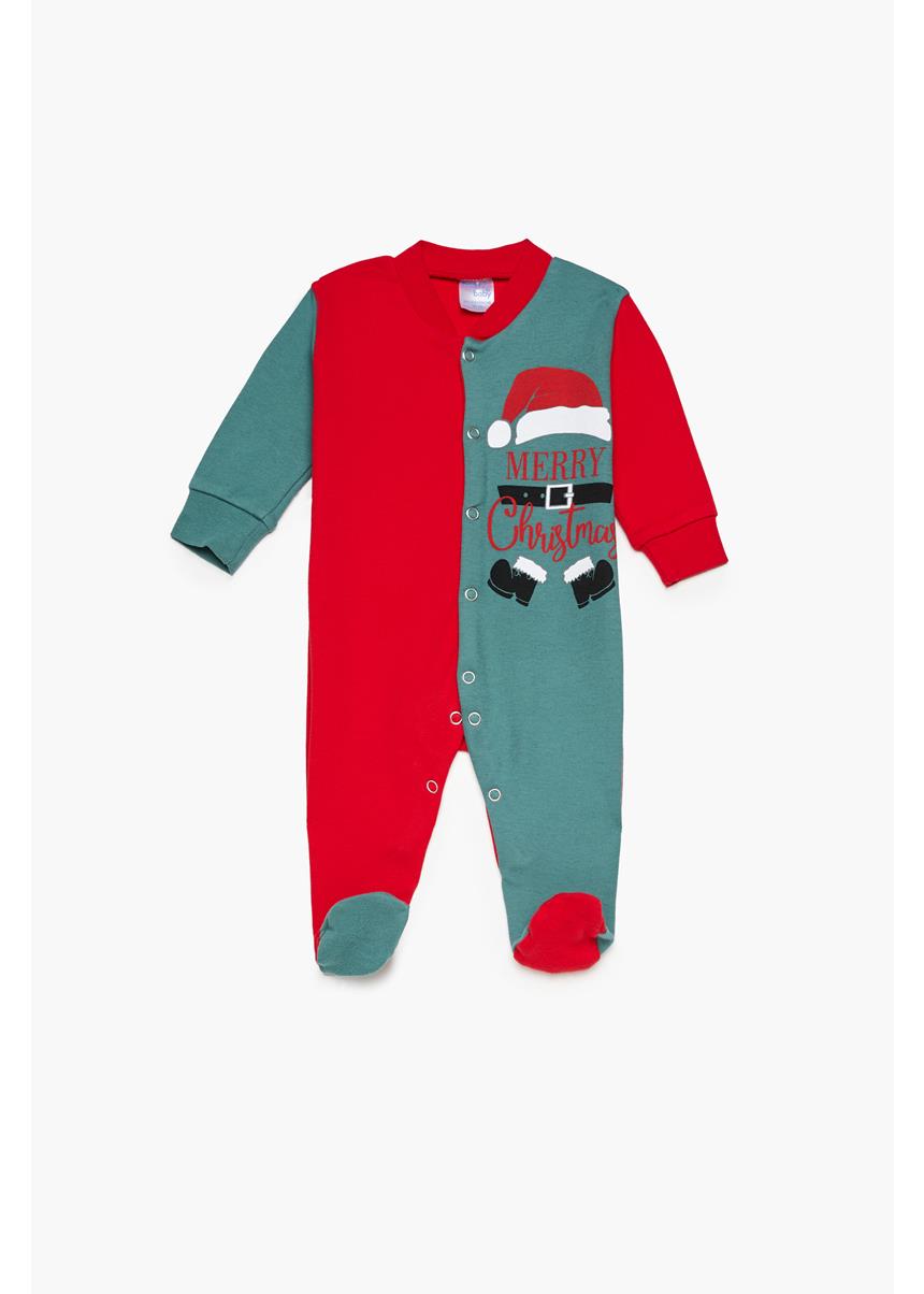 Unisex Φορμάκι Χειμερινό Bαμβακερό MM Xmas, Pretty Baby