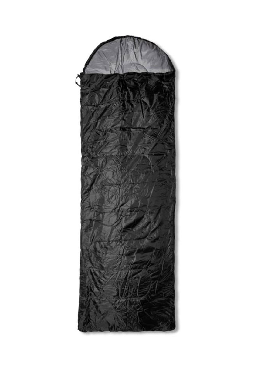 Υπνόσακος 220gr/m2 (0/+20°C) Sleeping Bag Μαύρο Woodland - Image 2