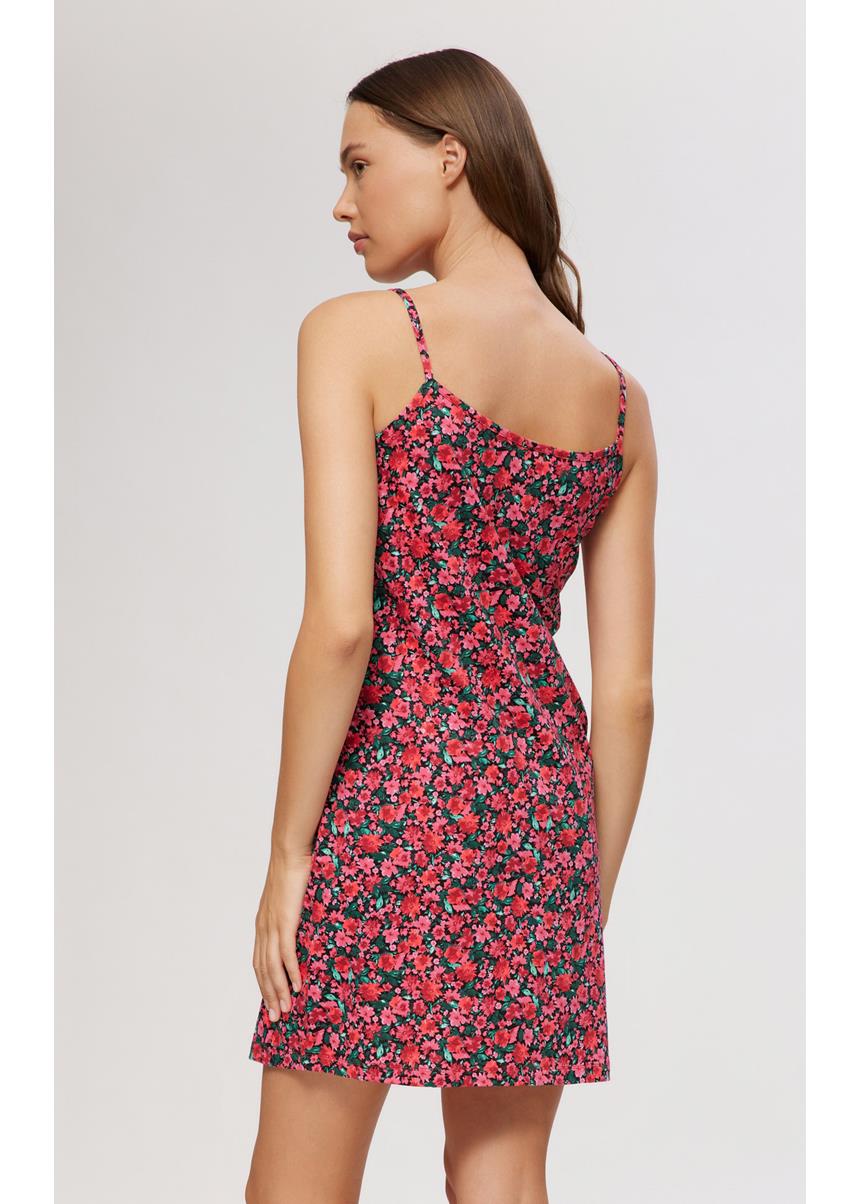 Γυναικείο Αμάνικο Νυχτικό Μπριτέλα Floral Lace , MINERVA - Image 2