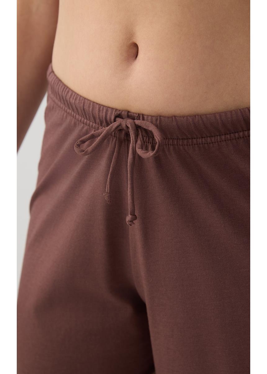 Γυναικείο Μακρύ Σόρτς Μονόχρωμο TENCEL™, MINERVA - Image 3