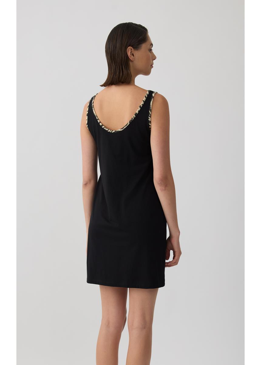 Γυναικείο Αμάνικο Νυχτικό TENCEL™, Zebra MINERVA - Image 3
