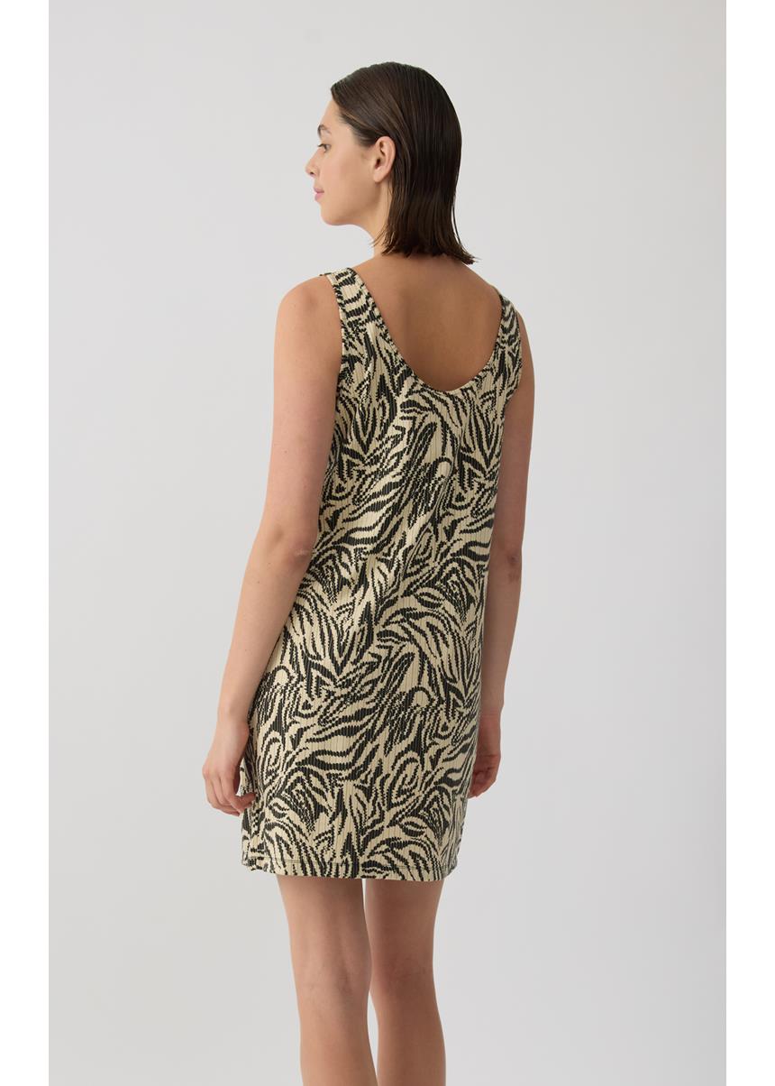 Γυναικείο Αμάνικο Νυχτικό TENCEL™, Zebra MINERVA - Image 2