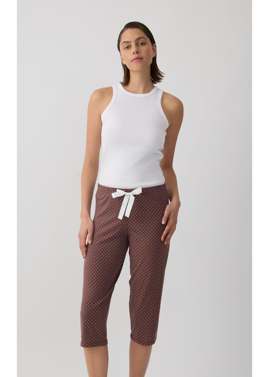 Γυναικείο Κάπρι Παντελόνι TENCEL™ Earth Tones, MINERVA - Image 4