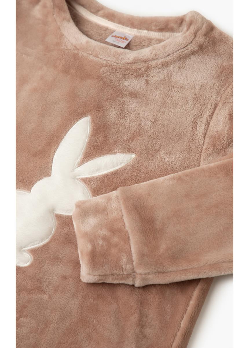Fleece Παιδική Πυζάμα Bunny Minerva - Image 2