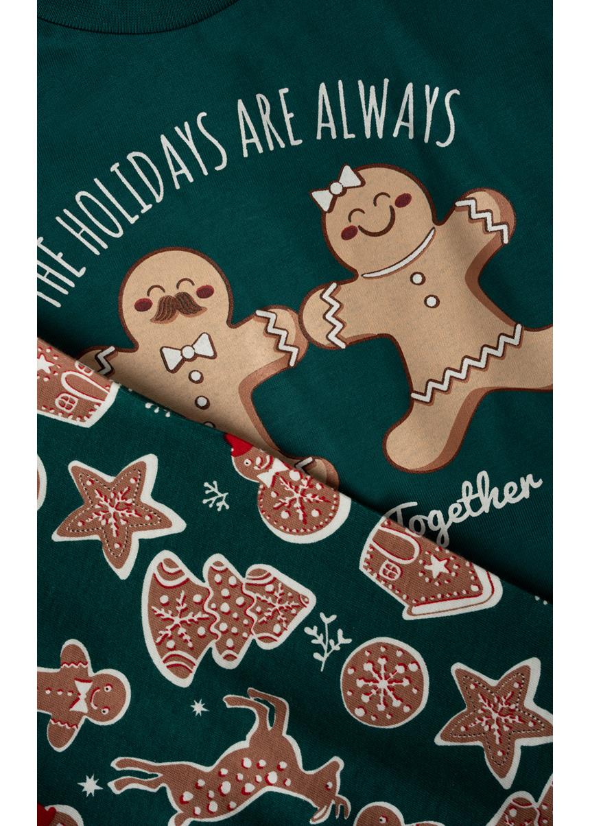 X-Mas Biscuits Unisex Βρεφική Χειμερινή Πυζάμα MINERVA - Image 2