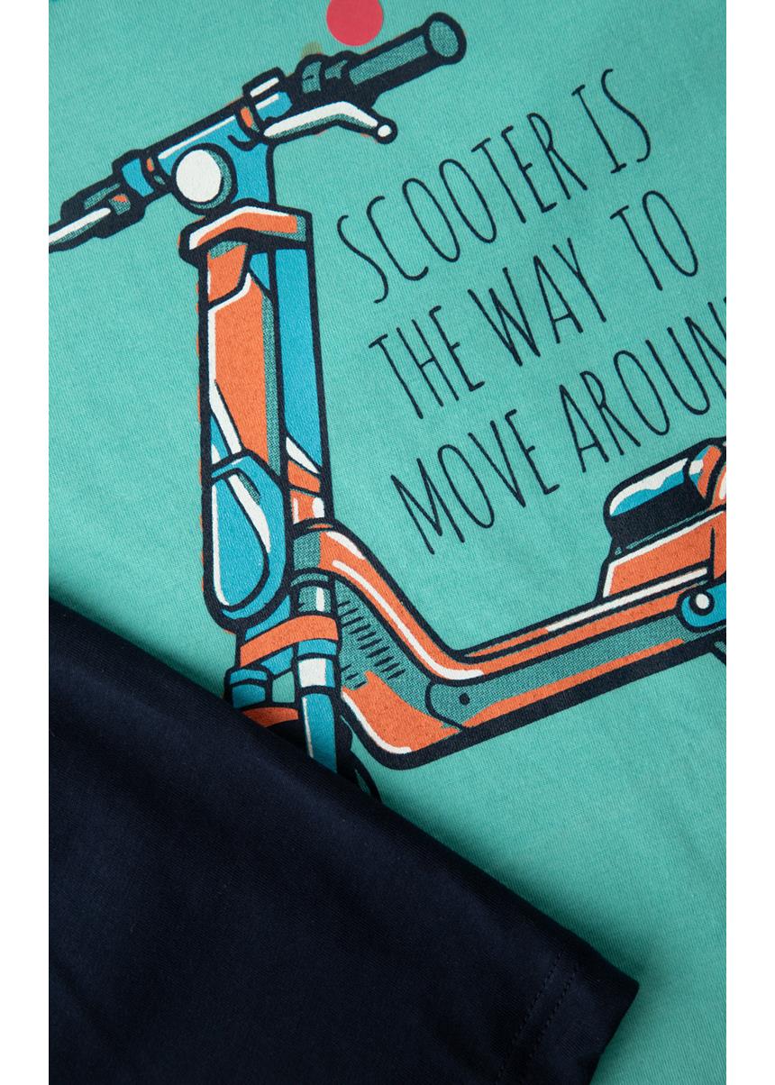 Παιδική Κοντομάνικη Πυζάμα Scooter Moves, Minerva - Image 2