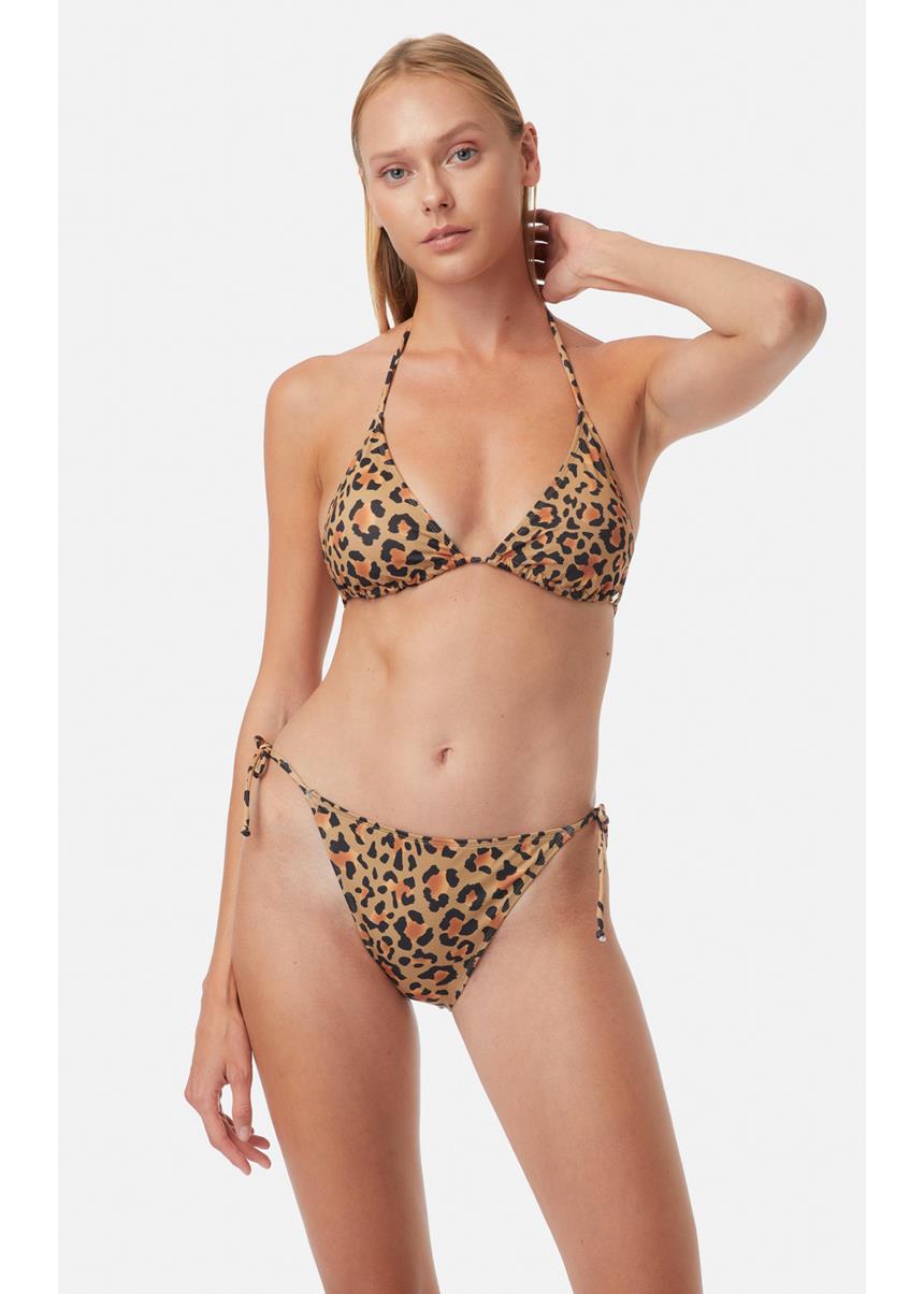 Bikini Slip Με Πλαϊνά Δεσίματα Animal Nala MINERVA