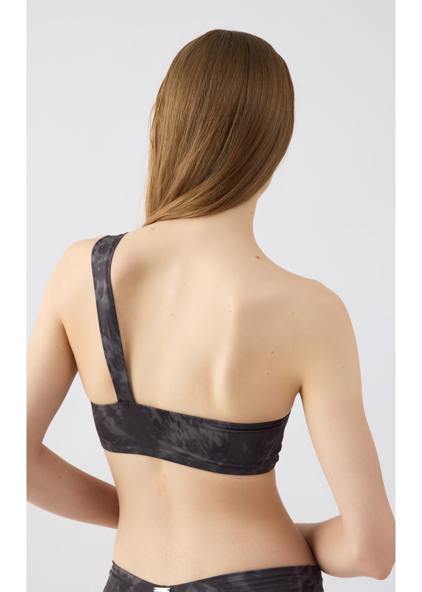 Congo Tie Dye Bralette Bikini Top Με Έναν Ώμο MINERVA - Image 2