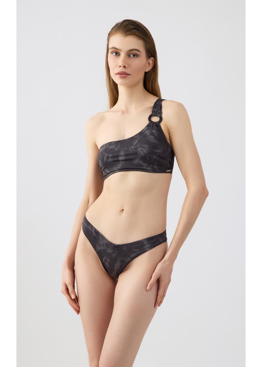 Congo Tie Dye Bralette Bikini Top Με Έναν Ώμο MINERVA - Image 3