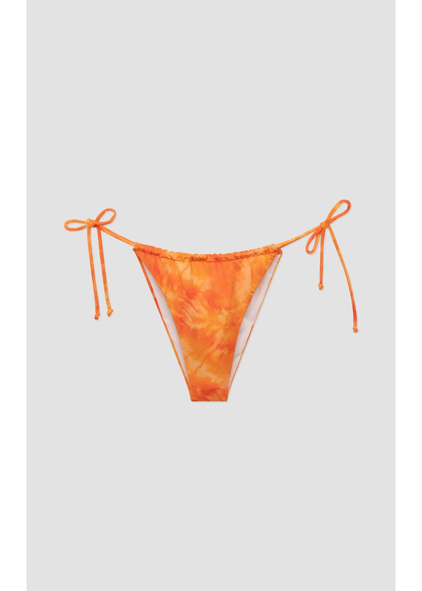 Sunset Tanga Hot Tunnel Bikini Slip Με ΠΛαϊνά Δεσίματα MINERVA - Image 4