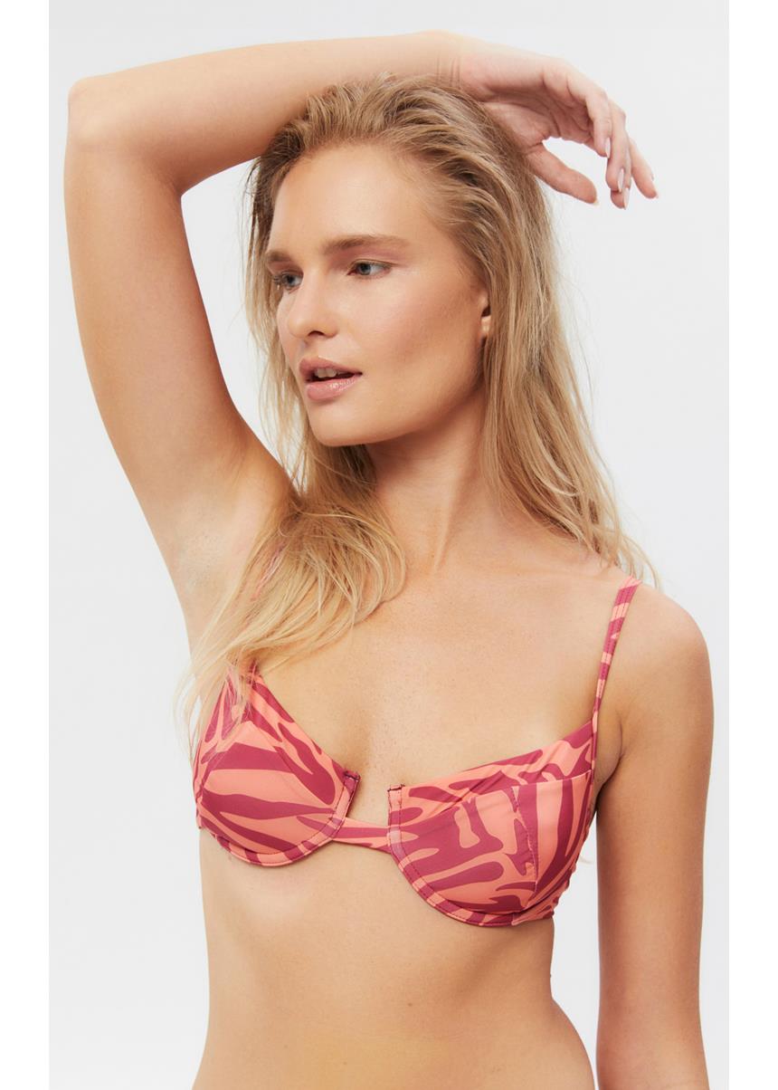 Jackie Bikini Top Cup C Mε Mπανέλα MINERVA