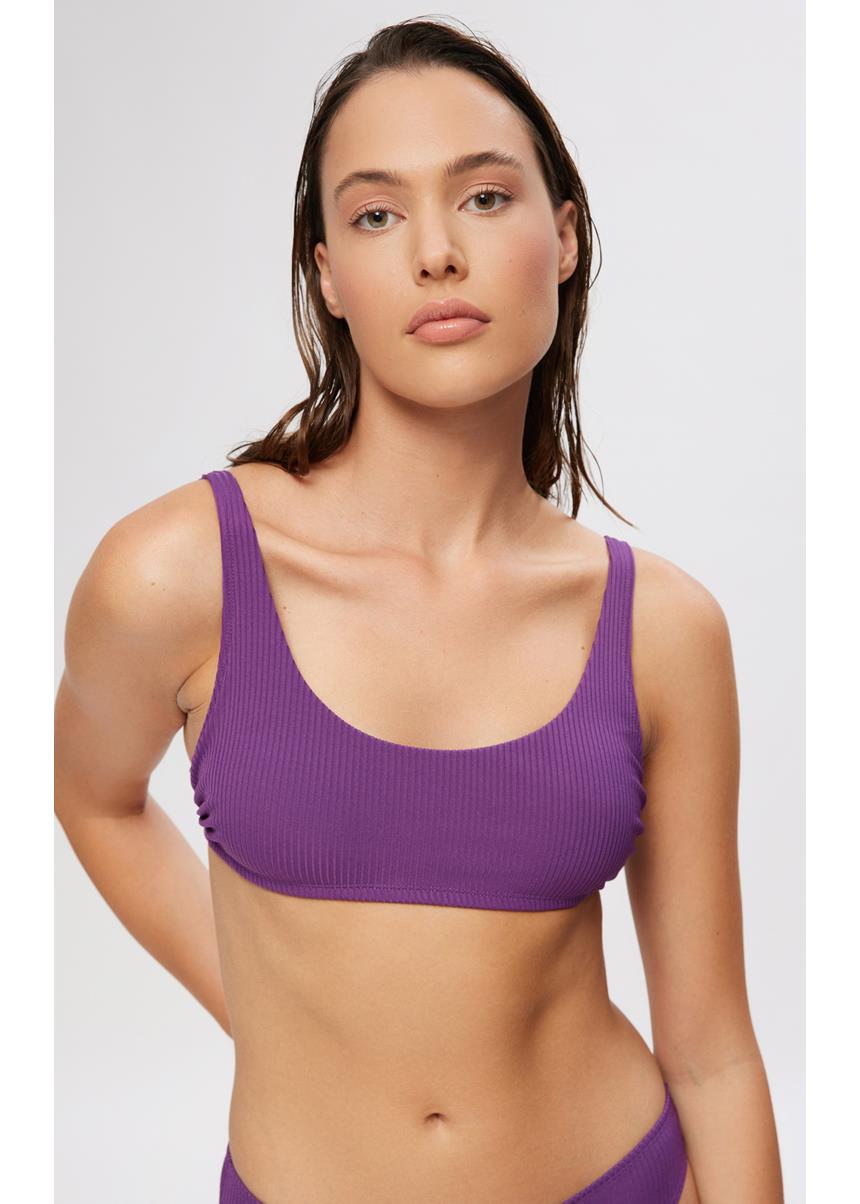 Malena Rib Bralette Bikini Top MINERVA