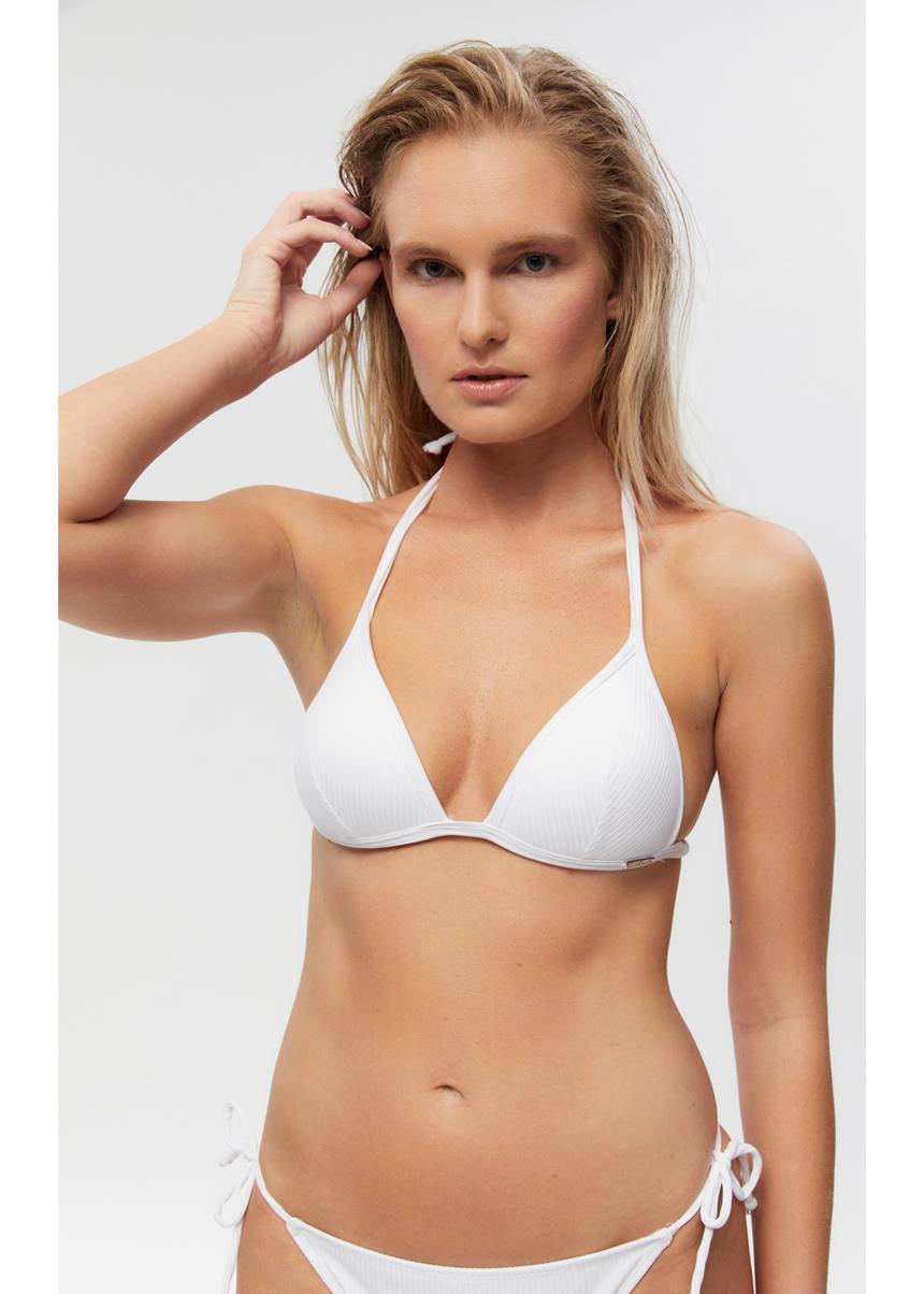 Malena Rib Τρίγωνο Push-Up Bikini Top MINERVA