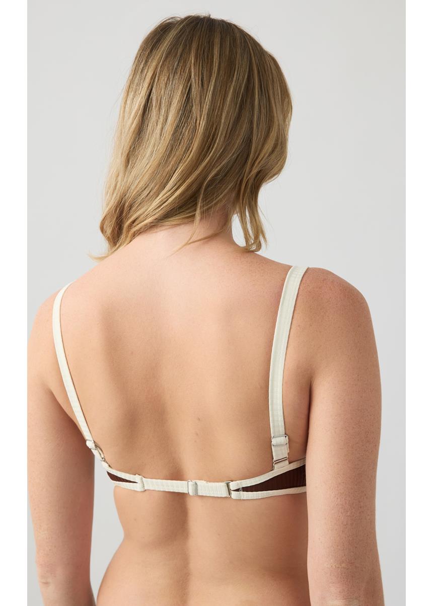 Fulani Rib Τρίγωνο Full Bikini Top MINERVA - Image 2