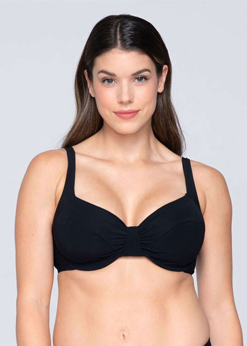 Γυναικείο Bikini Top Χωρίς Ενίσχση Cup G Blue Sense LUNA