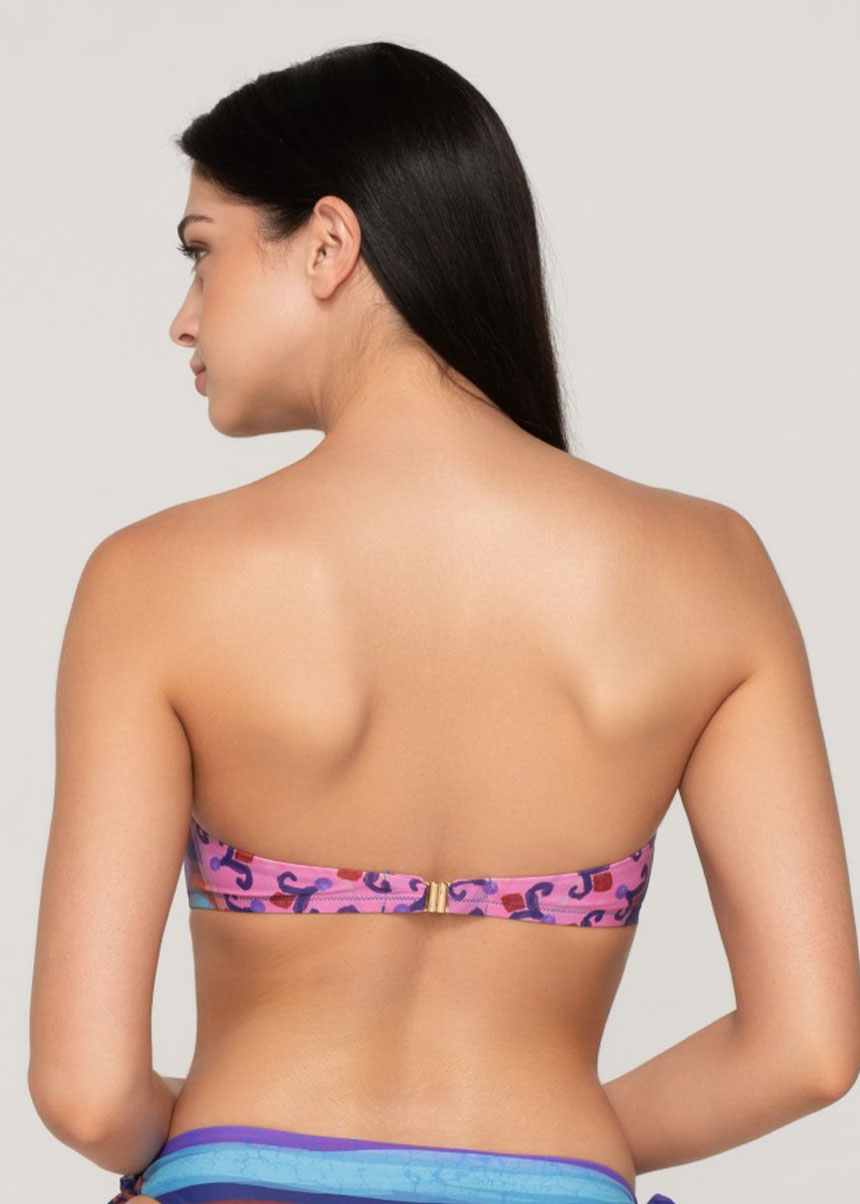 Γυναικείο Strapless Bikini Top Cup C Riviera LUNA - Image 4