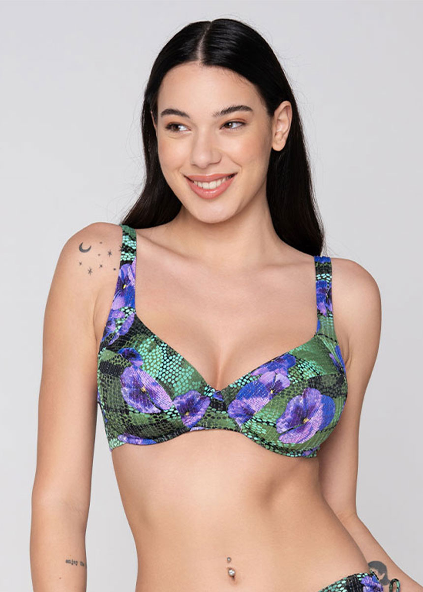 Bikini Top Cup F Χωρίς Ενίσχυση Blossom LUNA
