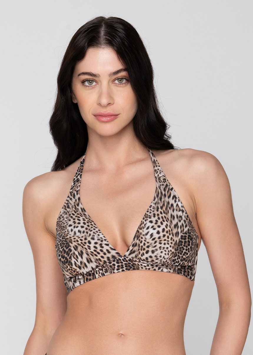Γυναικείο Τρίγωνο Bikini Top Με Ελαφριά Ενίσχυση Safari LUNA