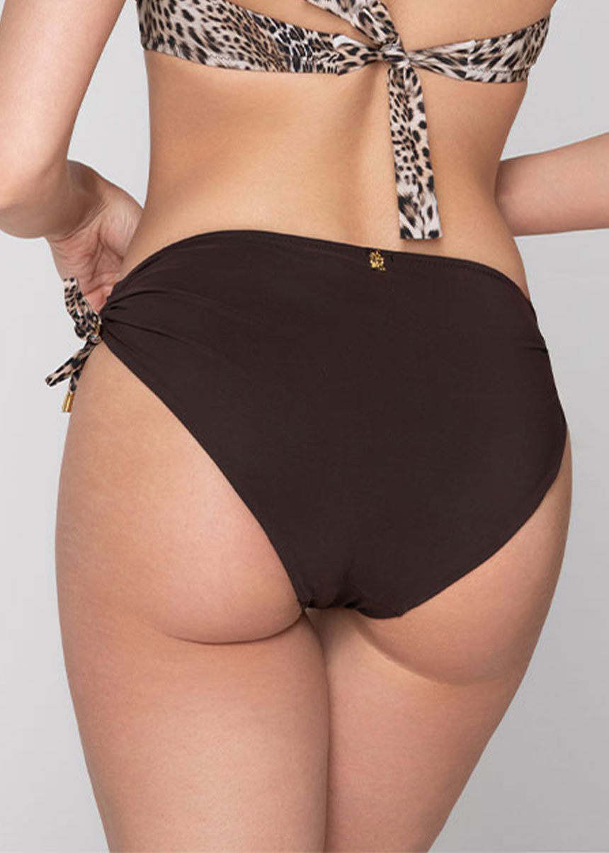 Γυναικείο Bikini Slip Με Κορδόνια Στο Πλάι Safari LUNA - Image 3