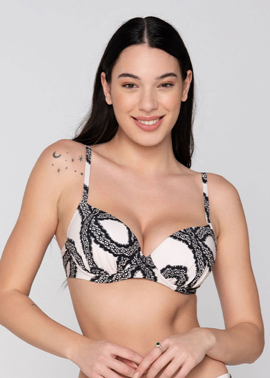 Γυναικείο Bikini Top Cup D Με Ελαφριά Ενίσχυση Prisma LUNA