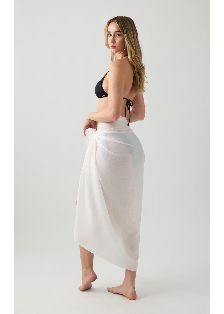 Γυναικείο Παρεό Μαντήλι Βαμβακερό Beachwear Minerva - Image 2
