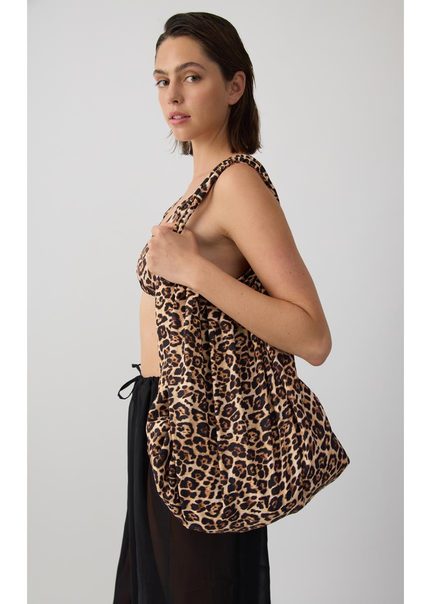 Γυναικεία Τσάντα Banana Θαλάσσης Leopard Minerva - Image 4
