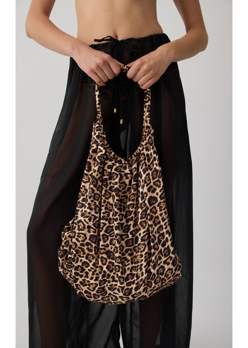 Γυναικεία Τσάντα Banana Θαλάσσης Leopard Minerva - Image 3