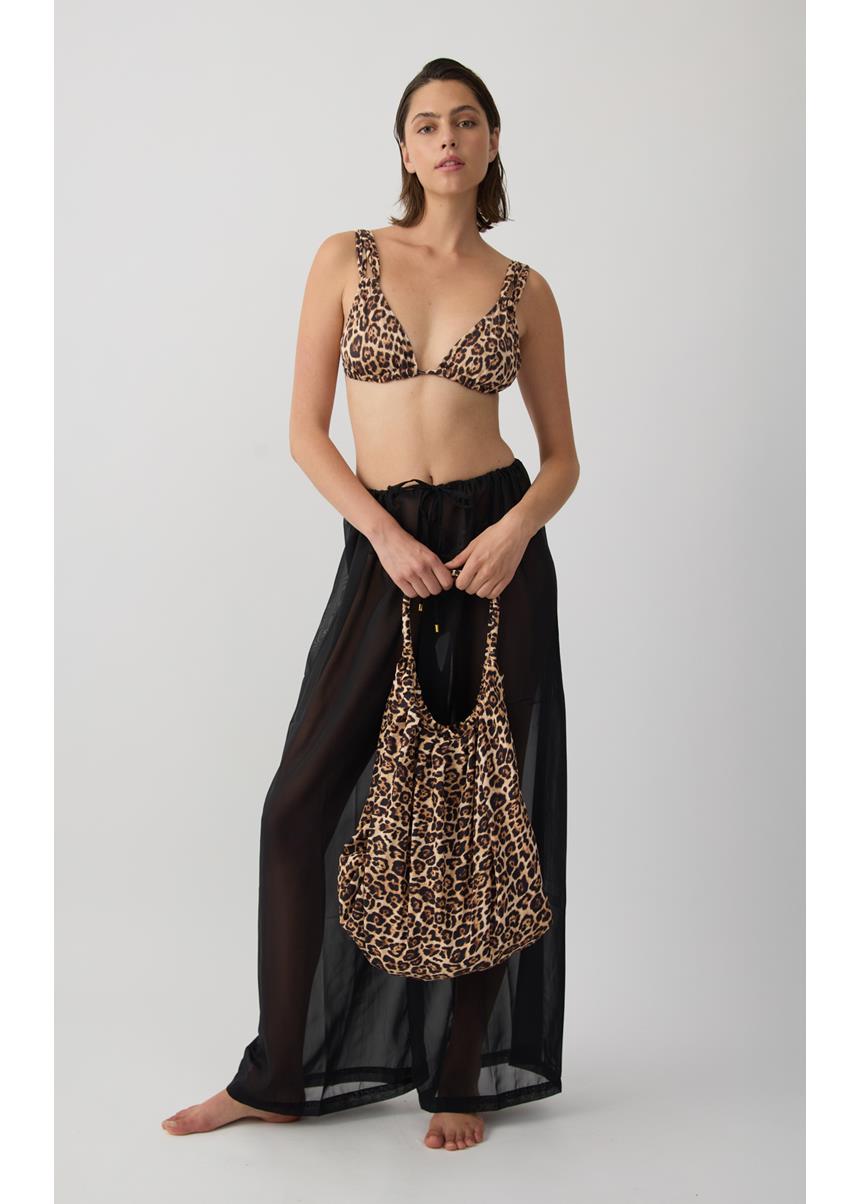 Γυναικεία Τσάντα Banana Θαλάσσης Leopard Minerva - Image 5