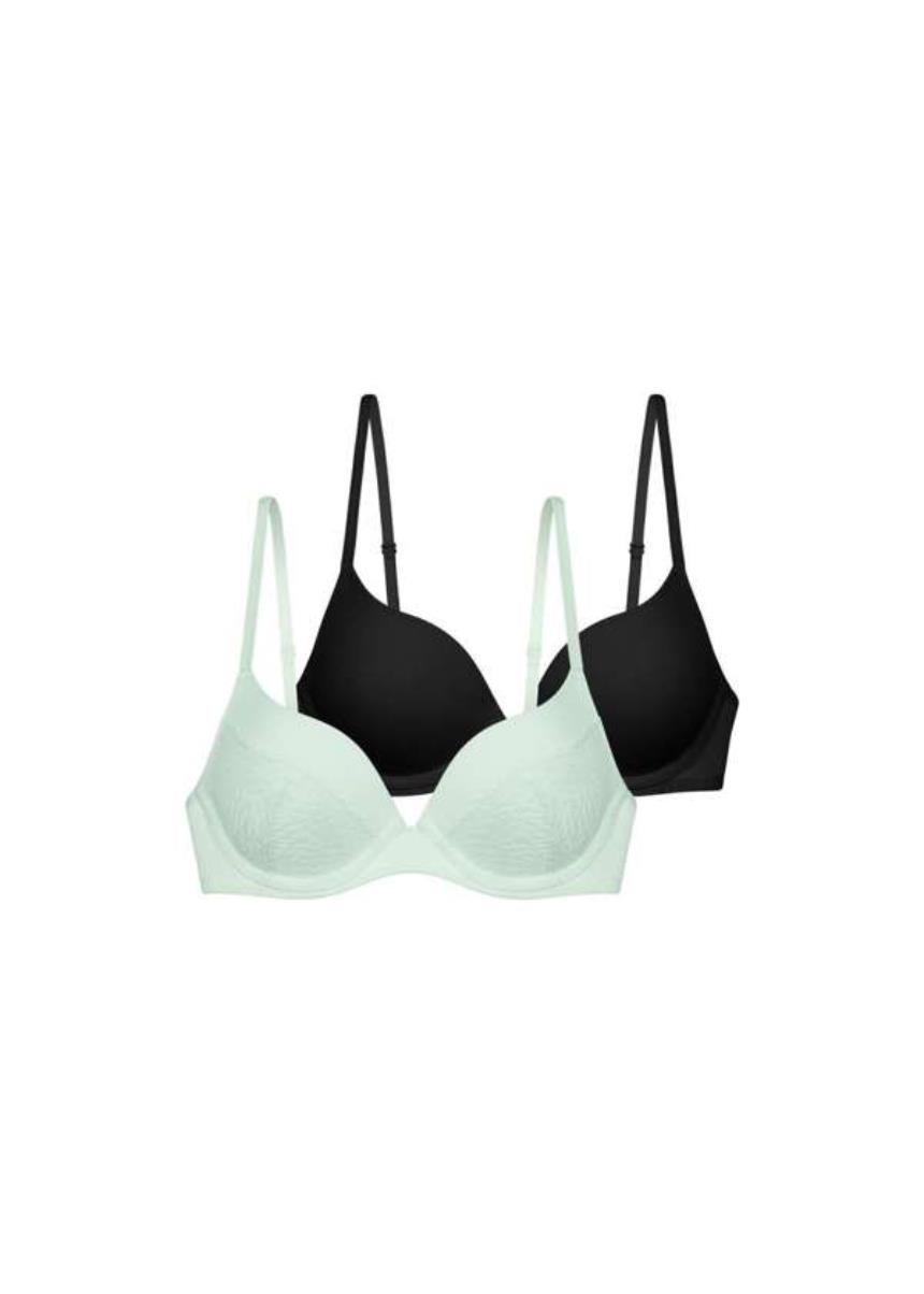 Σουτιέν Σετ 2 τμχ Push Up Cup B/C Με Ελαφριά Ενίσχυση Amora Eco, DORINA