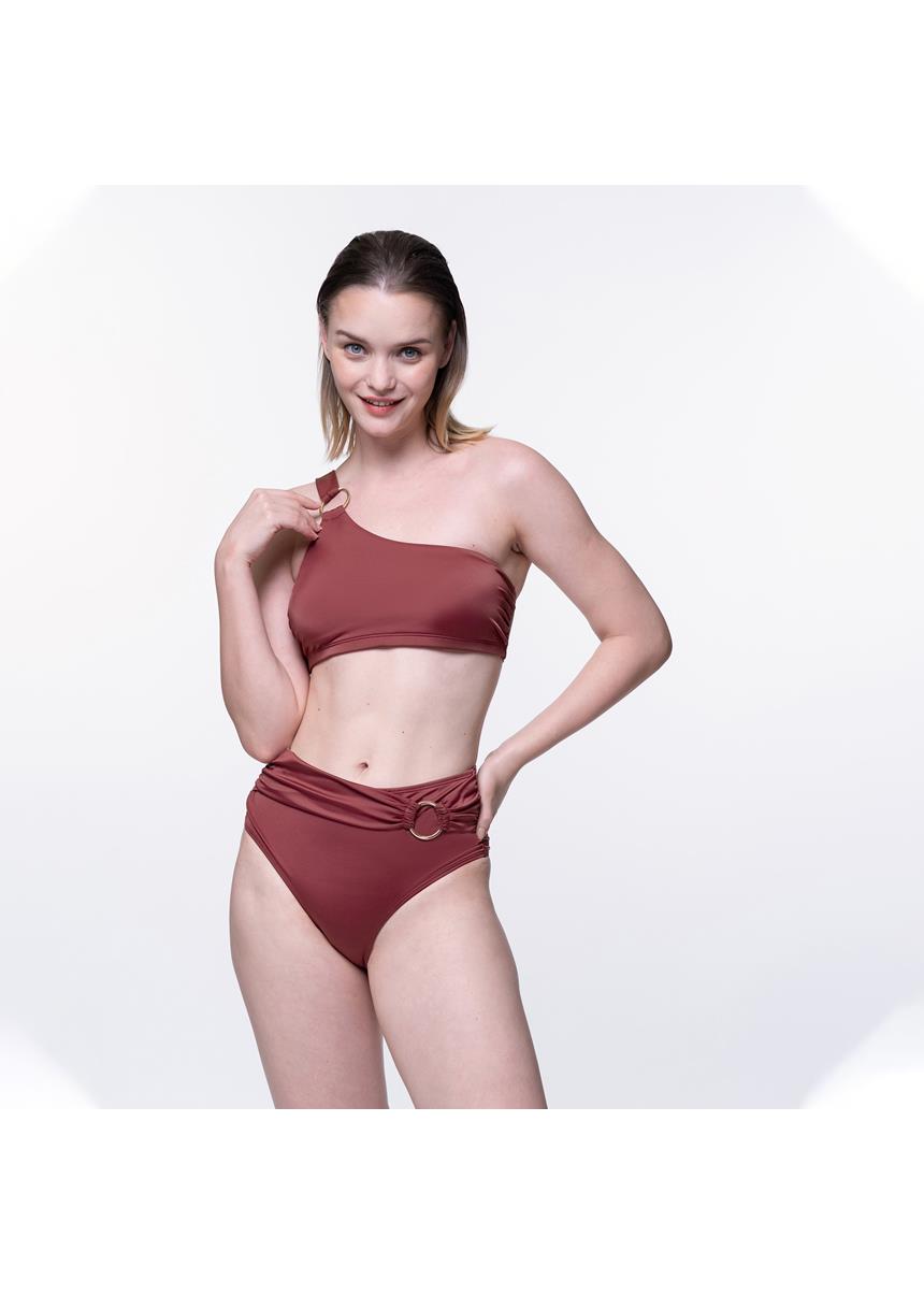Γυναικείο Ψηλόμεσο Midi Bikini Slip, Azores Dorina - Image 3