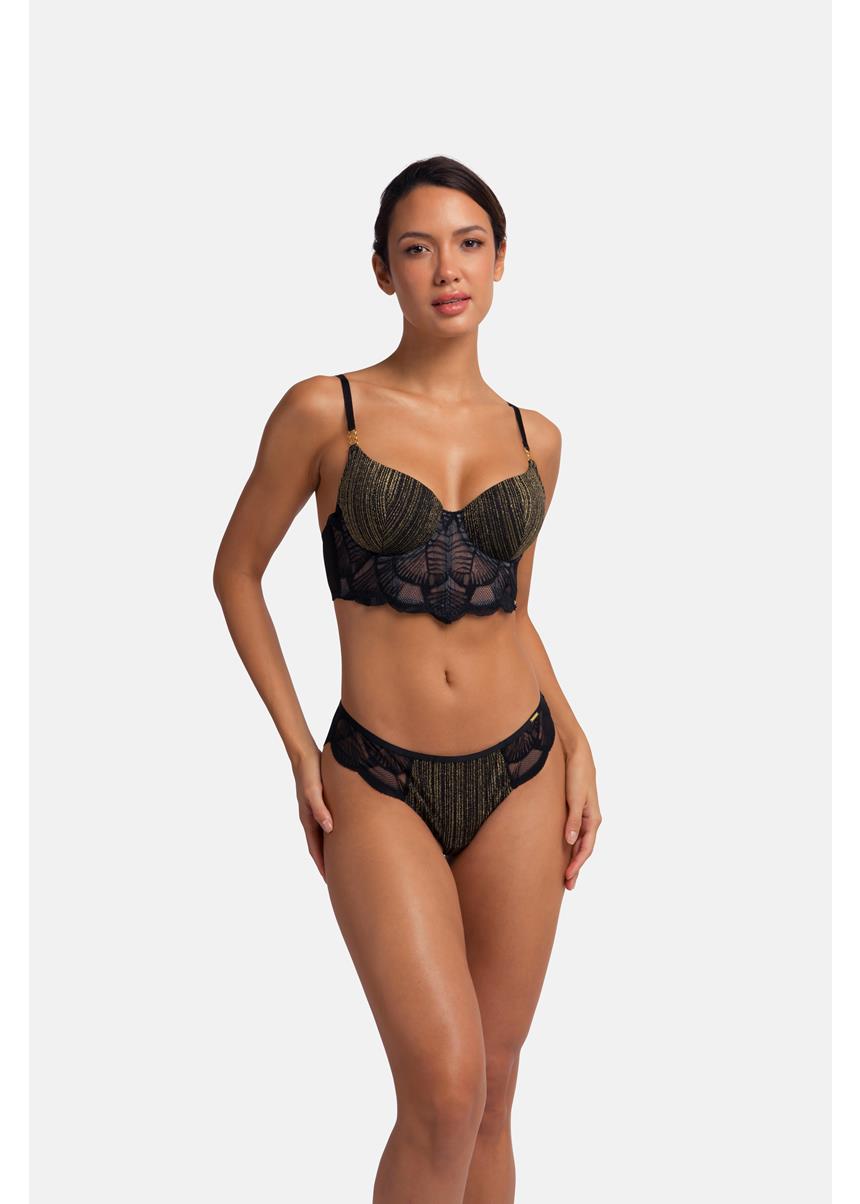 Lurex Bustier Με Ελαφριά Επένδυση Cup B, Bailey DORINA - Image 5