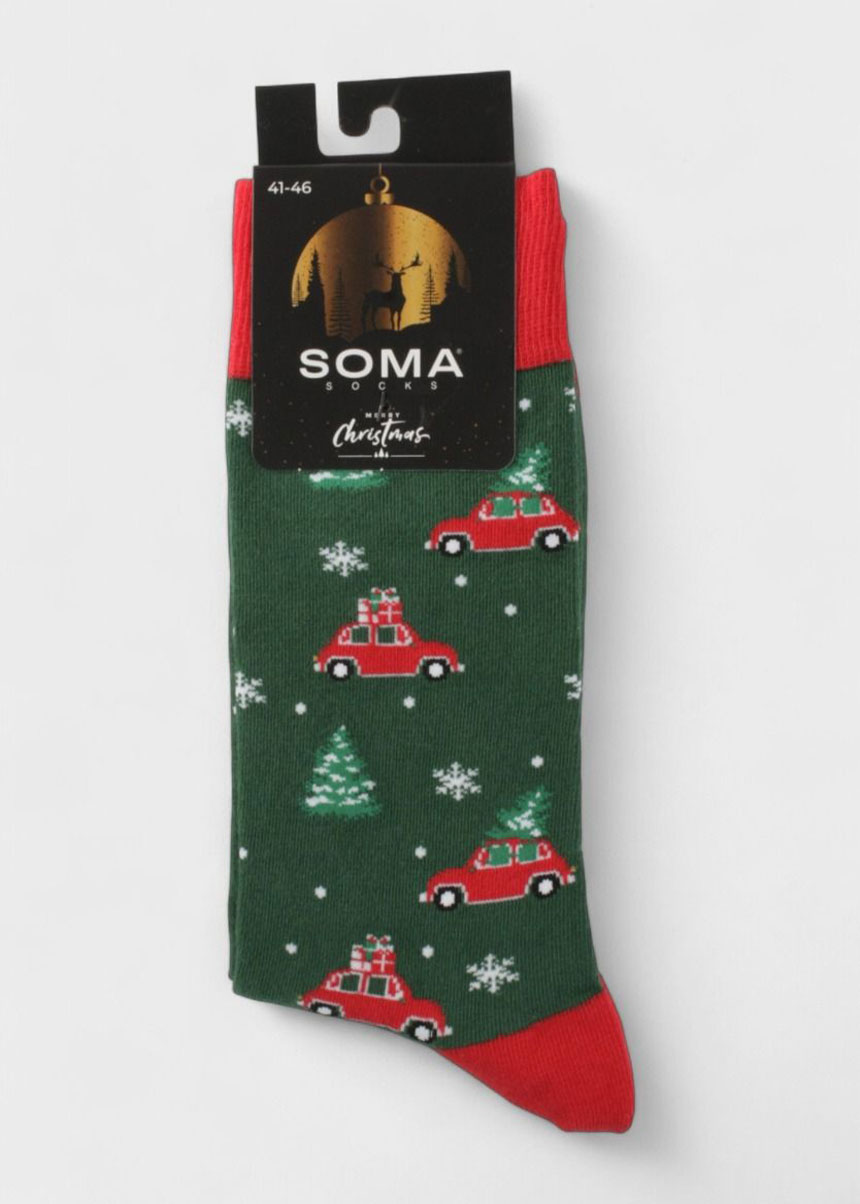 Χριστουγεννιάτικες Κάλτσες "Cars" Soma Socks