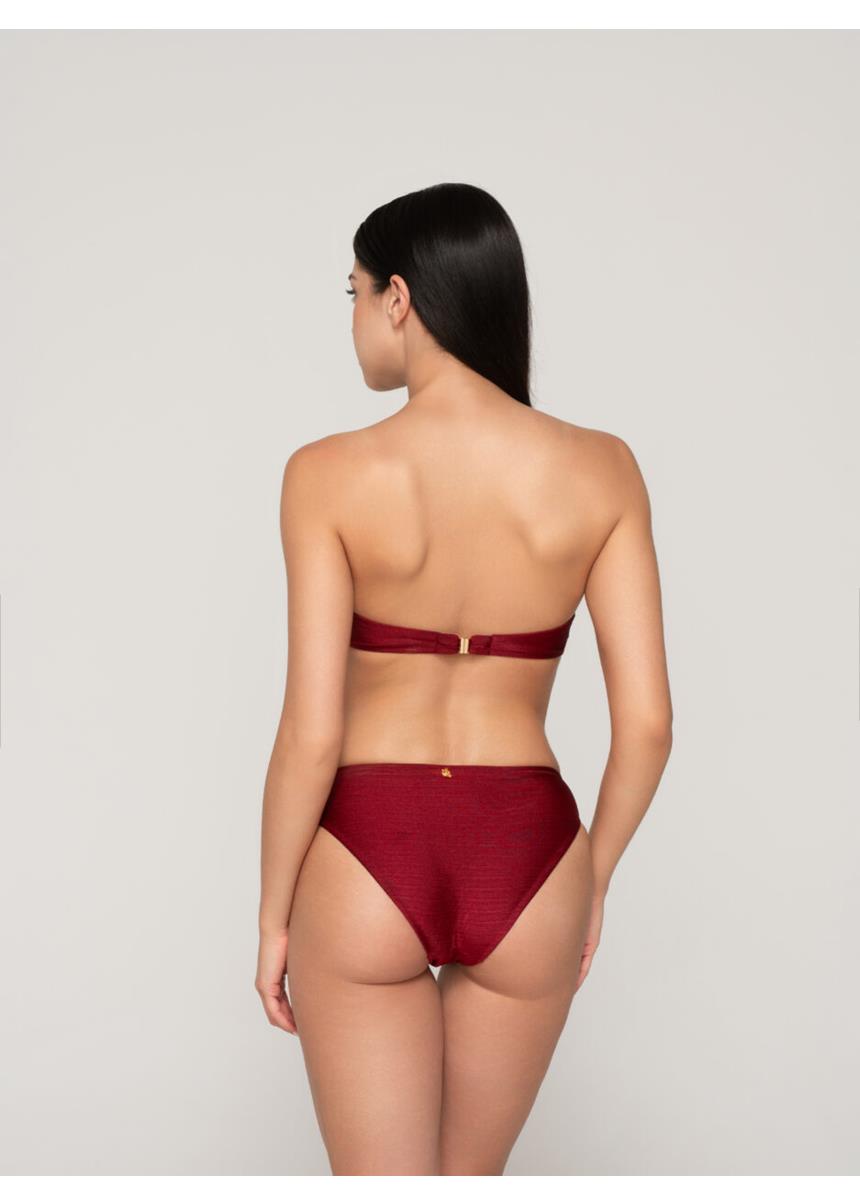 Γυναικείο Strapless Bikini Top Cup C Gold LUNA - Image 3