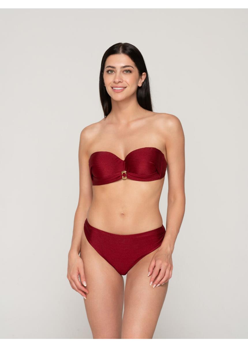 Γυναικείο Strapless Bikini Top Cup C Gold LUNA
