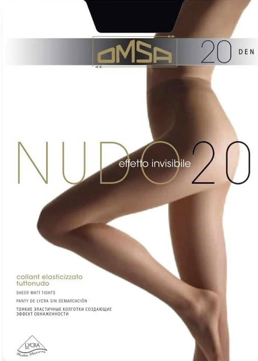 Καλσόν Lycra 20 Den, Nudo 20 OMSA