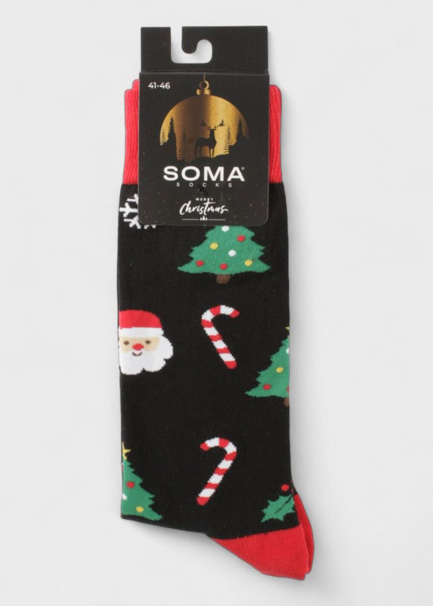 Χριστουγεννιάτικες Κάλτσες "Santa" Soma Socks