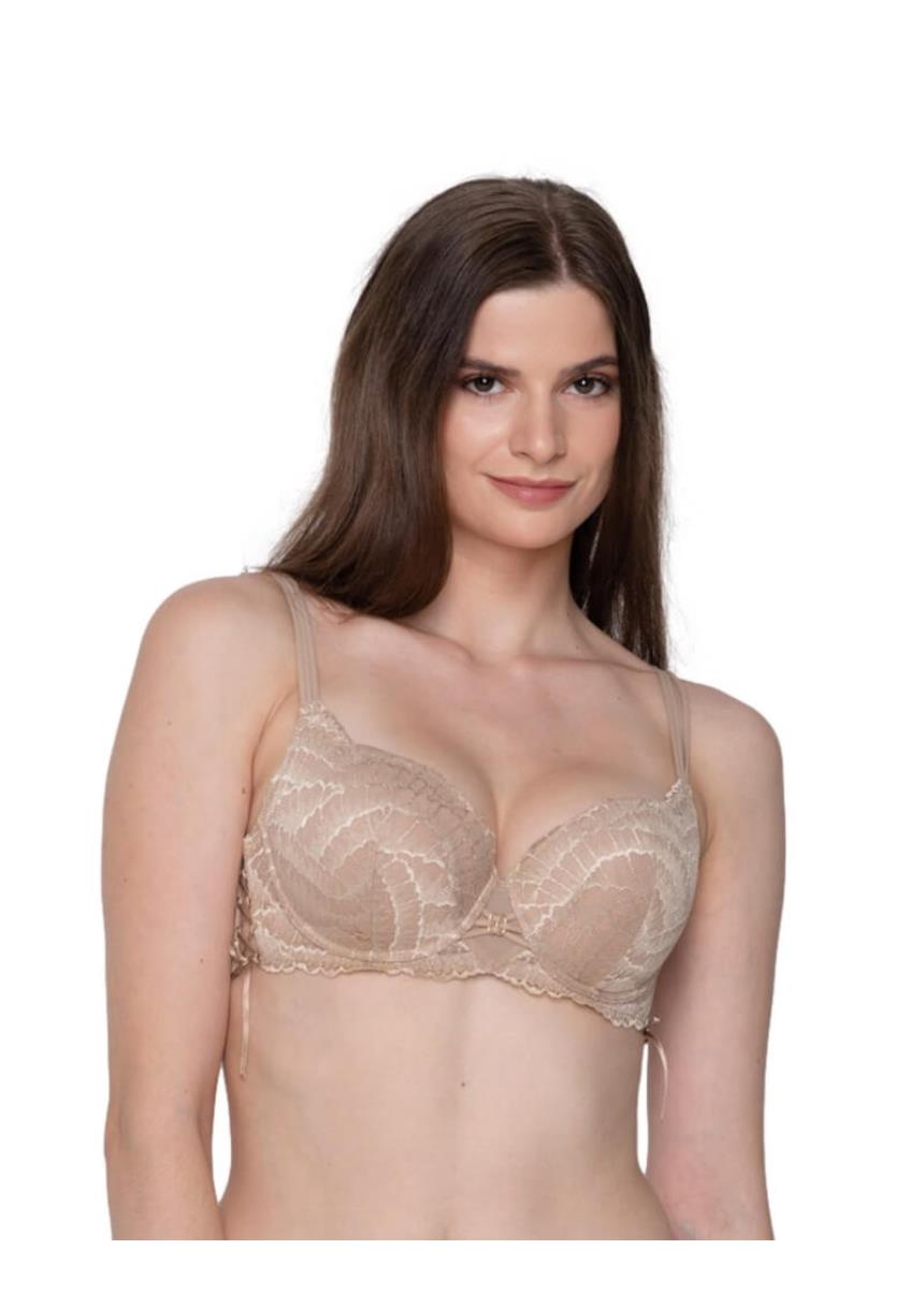 Σουτιέν Balconette Με Ελαφριά Ενίσχυση Cup D, Σειρά Flirt, LUNA - Image 3