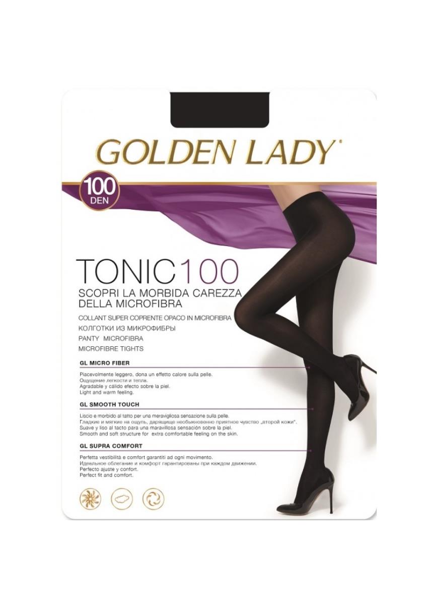100 Den Καλσόν Με Μικροΐνες, Tonic 100, GOLDEN LADY